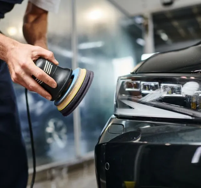 Headlight polishing