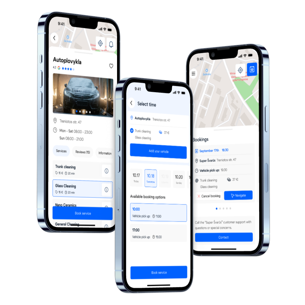 3 screen mockup